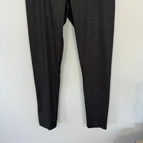 No Boundaries Snakeskin Black Leggings Juniors Size Large / 11 - 13 - Picture 2 of 6